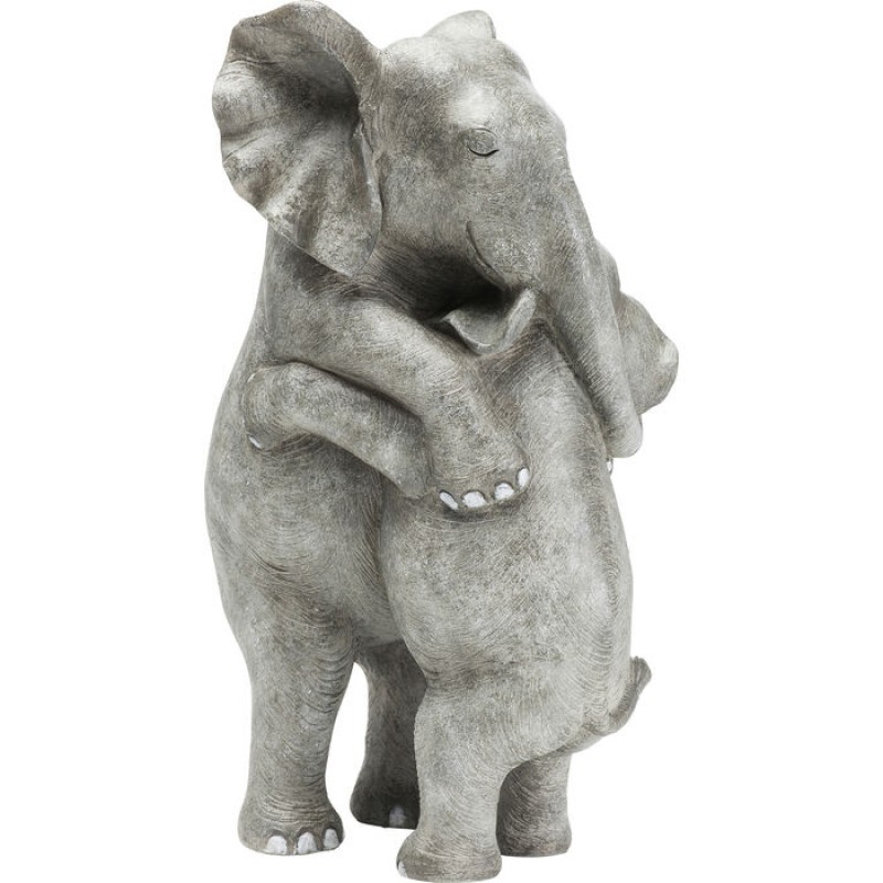 Deco Figurine Elephant Hug